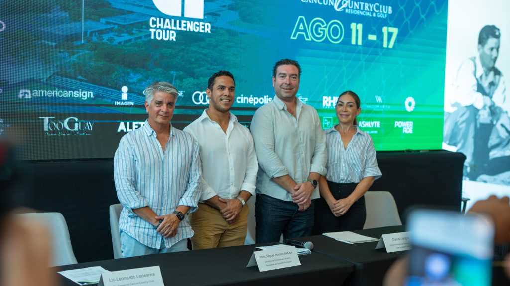 Cancún se convierte en la sede del mejor tenis profesional con el Europcar Cancun Country Open presentado por Telcel OPPO.